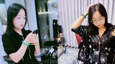 重庆夫妻网约猛男3p 骚妻69后入口交技术精湛 互拍私密照只要钱到位可任意玩弄！